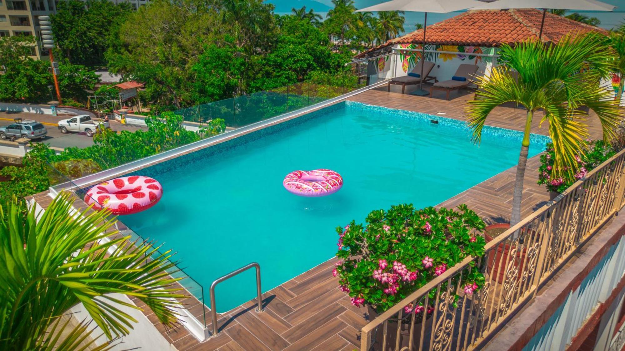 Hotel Encino Malecon Centro Puerto Vallarta Kültér fotó