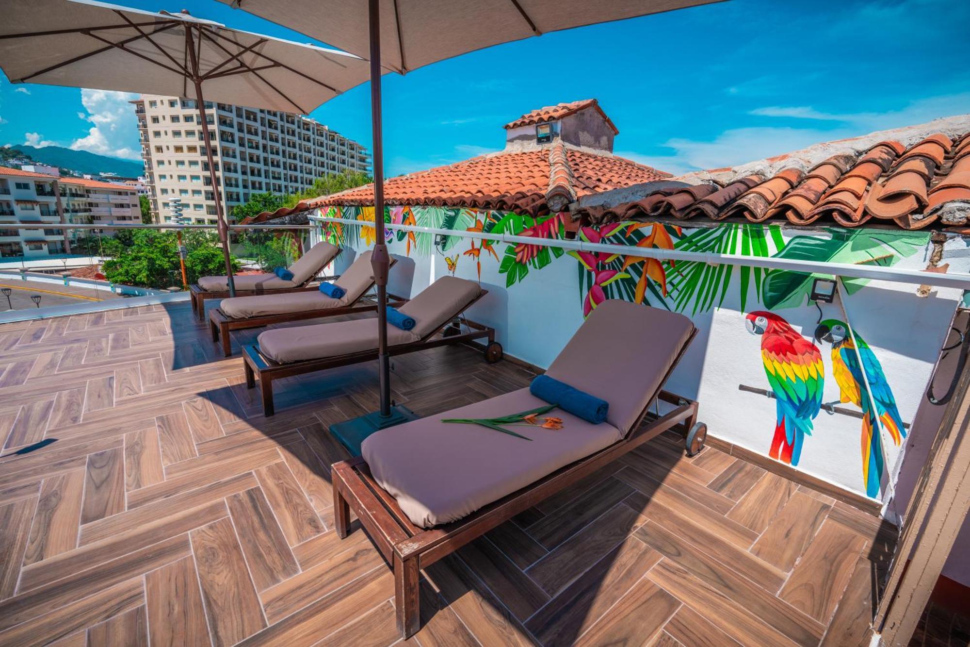 Hotel Encino Malecon Centro Puerto Vallarta Kültér fotó