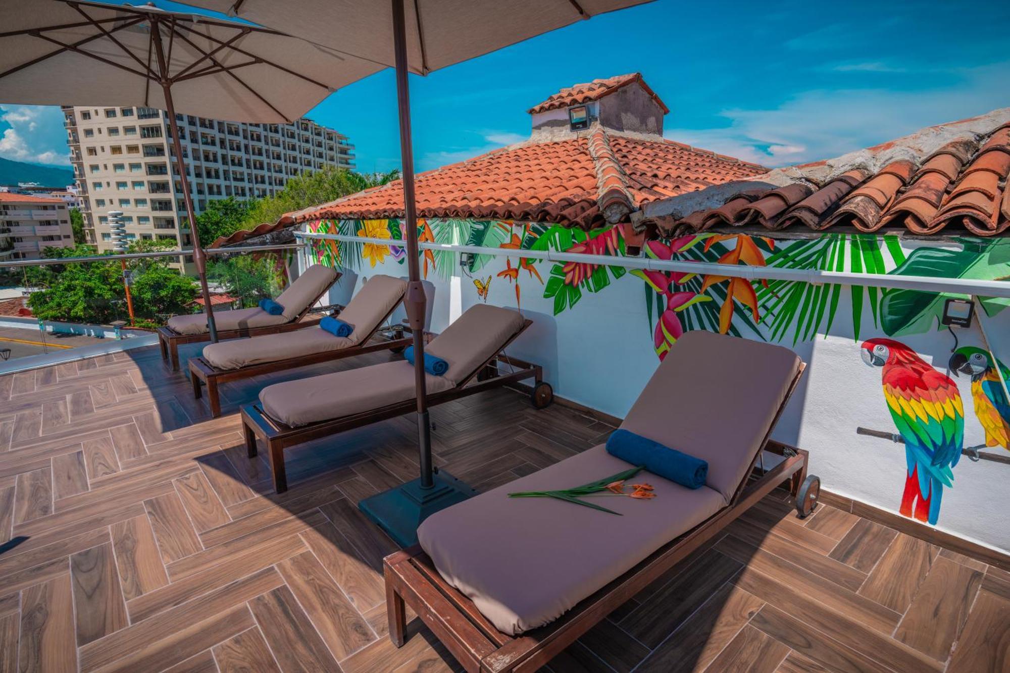 Hotel Encino Malecon Centro Puerto Vallarta Kültér fotó